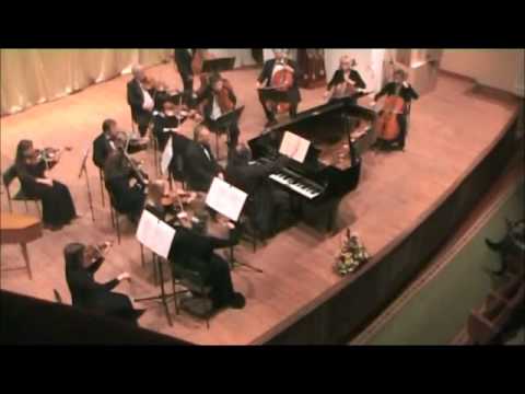 Видео: И.С.Бах Концерт ре минор. Михаил Аркадьев