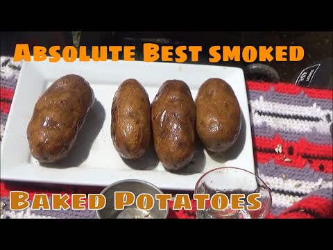 Видео: Как приготовить самый лучший копченый запеченный картофель