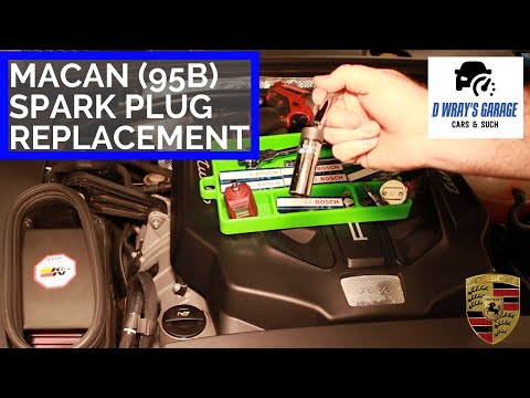 Видео: Замена свечей зажигания Macan S/GTS/Turbo - (95B) - Macan Service Series - 3