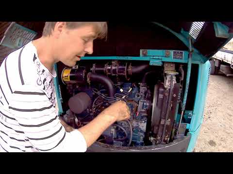 Видео: 6. Гаражные будни. Обслуживание мини экскаватора