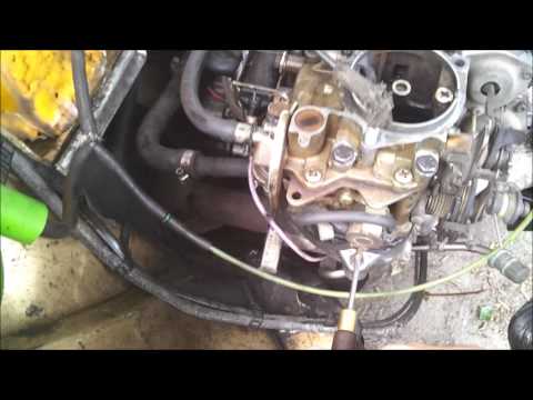 Видео: Audy 80: Карбюратор Кейхин, нет холостого хода.