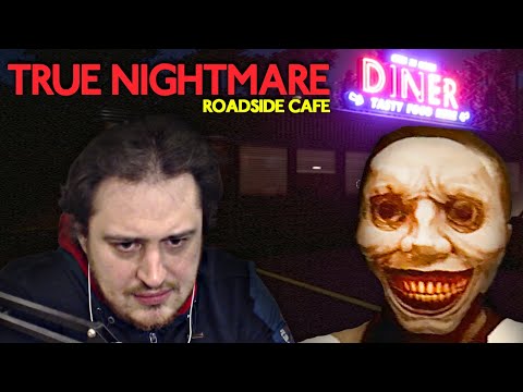 Видео: Аравудус работает в кафе хорроре True Nightmare Roadside Сafe