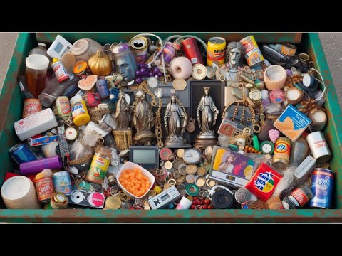 Видео: Нашла приставку, игры и еще много всего на МУСОРКЕ в Испании!