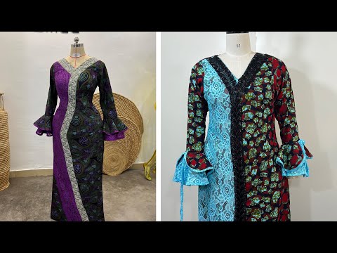 Видео: Как раскроить и сшить прямое платье-кафтан с плиссированным разрезом сзади