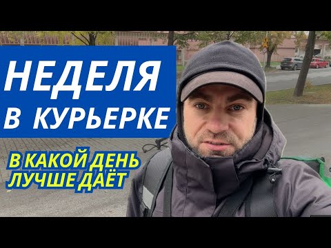 Видео: Сколько можно заработать за неделю курьеру на доставке еды в Польше.