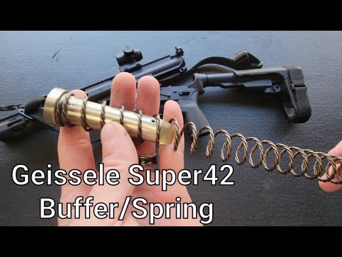 Видео: Буферно-пружинная система Geissele Super42