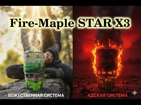 Видео: Система для готовки туристическая Fire-Maple STAR X3. Собственное мнение! И приготовил пищу и кофе.