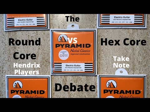 Видео: Продолжаются дебаты о шестигранной и круглой сердцевине гитарных струн