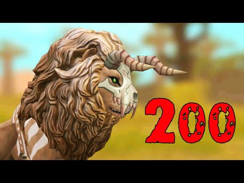 Видео: Качаем льва до уровня 200 + промокод WildCraft