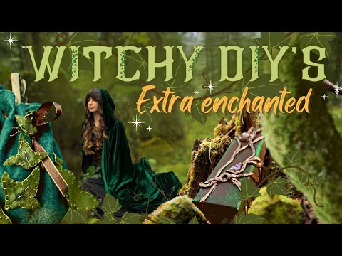 Видео: Ведьмовские DIY-проекты по бюджету 🌲 Extra Enchanted 🌲 Forestcore