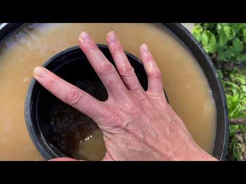 Видео: Жиропотовая ванна для шерсти. Подробно.