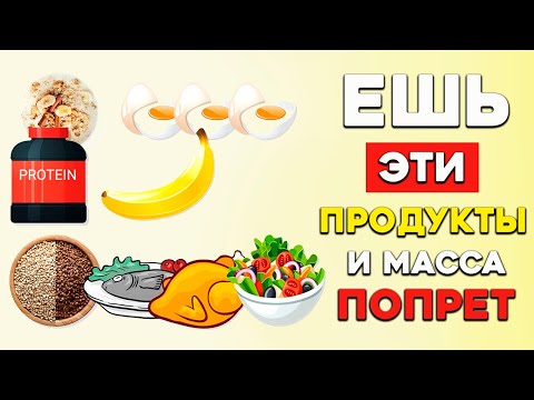 Видео: Лучшее Меню для Набора Массы| 100% Результат