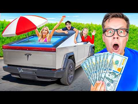 Видео: Последний, кто покинет Cybertruck, победит