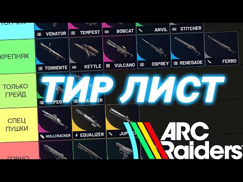 Видео: РАЗБОР ВСЕГО ОРУЖИЯ В ИГРЕ! С ЧЕМ ИГРАТЬ НОВИЧКУ В ARC RAIDERS?