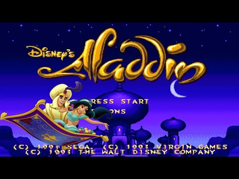 Видео: Aladdin прохождение SEGA Mega Drive 2 (Sega Genesis) [002]