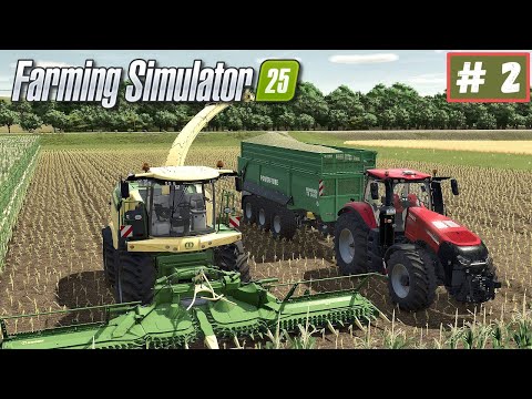 Видео: Iowa Plains FS25 - ЗАГОТОВКА СЕЧКИ на КОРМ.  Купил КУР # 2