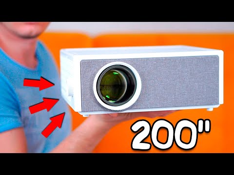 Видео: ОТКАЗАЛСЯ от ТВ! СМОТРЮ ПРОЕКТОР на 200" ДЮЙМОВ и 14000 ЛЮМЕН - Alincoo E700 Pro