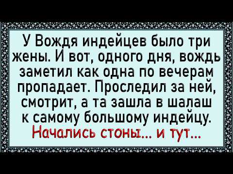 Видео: Как жена вождя к индейцу с большим бегала! Сборник свежих анекдотов! Юмор!
