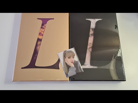 Видео: Распаковка альбома Lisa/Unboxing album Lisa