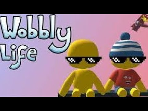 Видео: играем в Wobbly Life taxi !!!