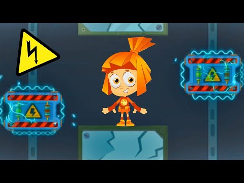 Видео: Симка починила телевизор. Фиксики: Приключения. В гостях у Рыжика