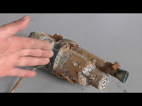 Видео: Восстановление старого, водяного насоса