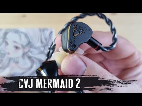 Видео: Обзор наушников CVJ X R2E3 Mermaid 2: бюджетный хит
