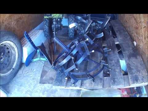 Видео: Мотоблок DON 900-3 , и опять фрезеровка.