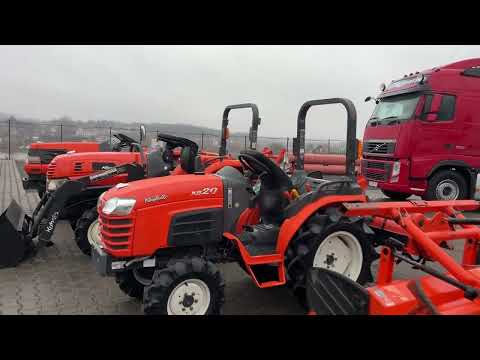 Видео: Kubota KL-250: Огляд на японський міні трактор від Totus Traktor