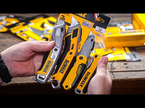 Видео: НОЖИ DEWALT