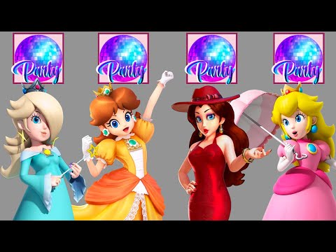 Видео: Эпическое сияние! Модное преображение для вечеринки Дейзи, Розалины, Полин и принцессы Пич