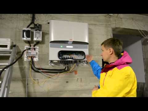 Видео: Солнечные панели. Зеленый тариф. Часть 4. Сетевой инвертор.