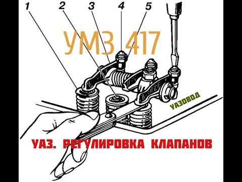 Видео: #УАЗ. РЕМОНТ. РЕГУЛИРОВКА КЛАПАНОВ #УМЗ417 на РАЗ, ДВА !