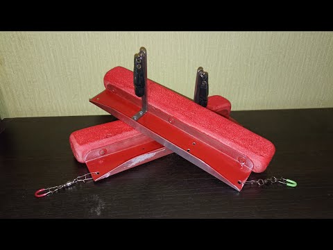 Видео: Самодельный мини планер для троллинга
