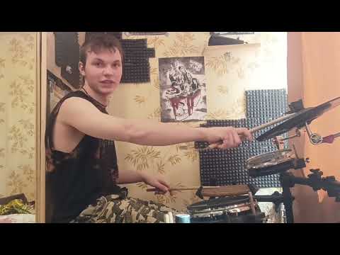 Видео: Как быстро и громко сыграть бэкбит в панк/треш бите.