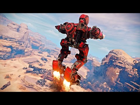 Видео: Дино - ЖЕЛЕЗНЫЙ ЧЕЛОВЕК В CROSSOUT - Новые Робо-Ноги - Новый Режим