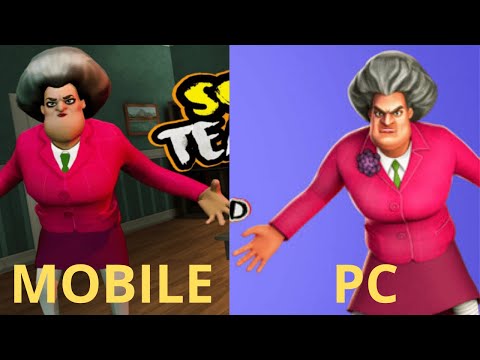 Видео: Играя Scary Teacher 3D на PC