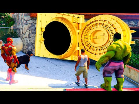 Видео: ҮЙДЕН ҚҰПИЯ АЛТЫН БАНКТЫ ТАПТЫМ (GTA V)