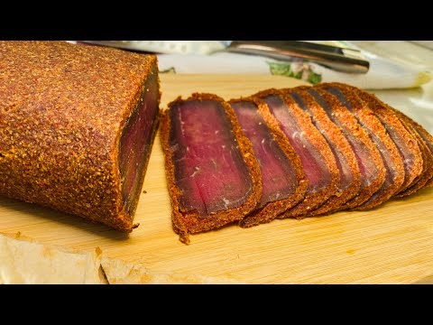 Видео: Armenian Basturma Recipe/Բաստուրմա/ Армянская Бастурма