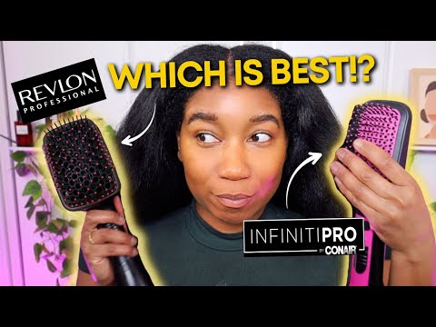 Видео: Фен REVLON ONE STEP против фена-щетки Conair InfinitiPro | Что лучше?