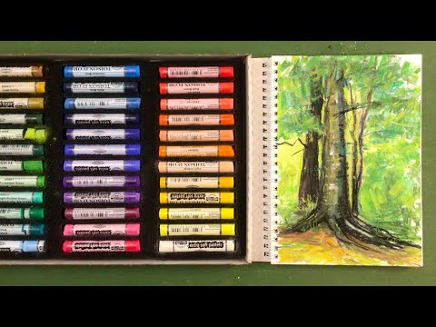 Видео: 🎨Эта пастель меня удивила 🍀 Обзор на Koh-i-noor Extra Soft Pastels ❤️ Рисую в простом скетчбуке ✨