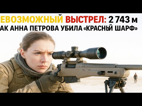 Видео: Невозможный выстрел: 2 743 м — как Анна Петрова убила «Красный шарф» 🔴🎯