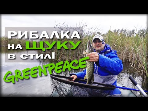 Видео: РИБАЛКА НА ЩУКУ В СТИЛІ GREENPEACE!!!
