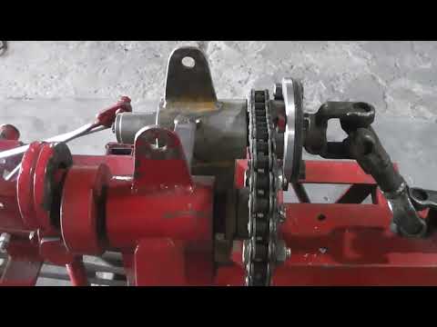 Видео: Небольшая реконструкция картофелекопалки.