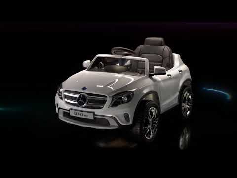 Видео: электромобиль Mercedes-Benz AMG GLA class Z653R-WHITE