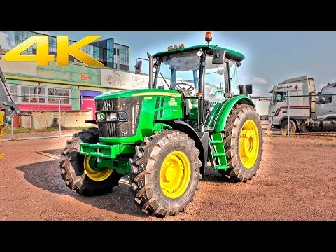 Видео: Трактор John Deere 6135B - мощный универсал для любых задач в сельском хозяйстве. Обзор 2018