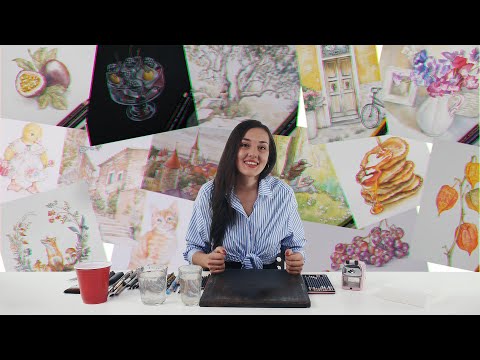 Видео: О курсе "Акварельные карандаши"