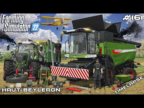 Видео: УБОРКА ПШЕНИЦЫ С FENDT 9490 X | Животные на О-Бейлероне | Farming Simulator 22 | Эпизод 161