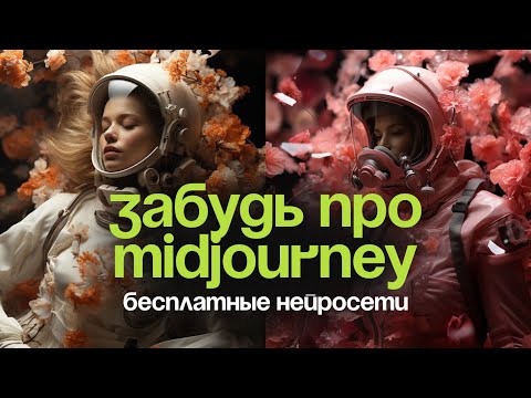 Видео: БЕСПЛАТНАЯ  ЗАМЕНА MIDJOURNEY / ТОП 3 ЛУЧШИХ БЕСПЛАТНЫХ НЕЙРОСЕТЕЙ