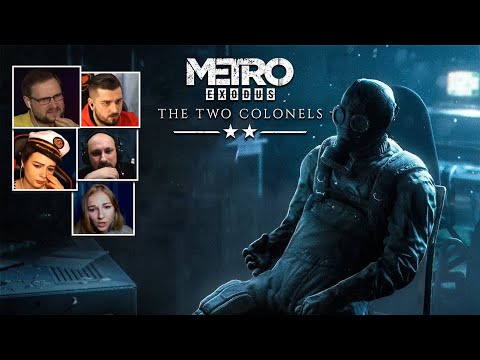 Видео: Реакция Летсплейщиков на Смерть Полковника Хлебникова ➤ Metro: Exodus - Два Полковника